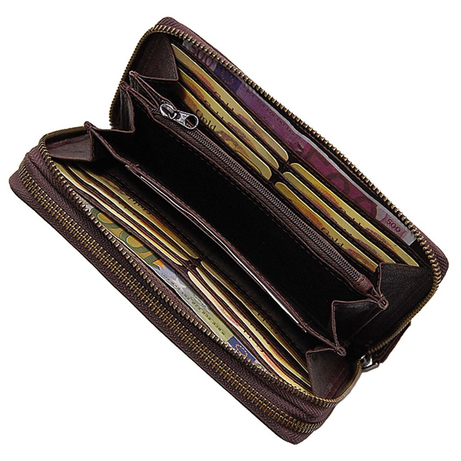 Portfel Damski Skórzany 70594 BRANCO