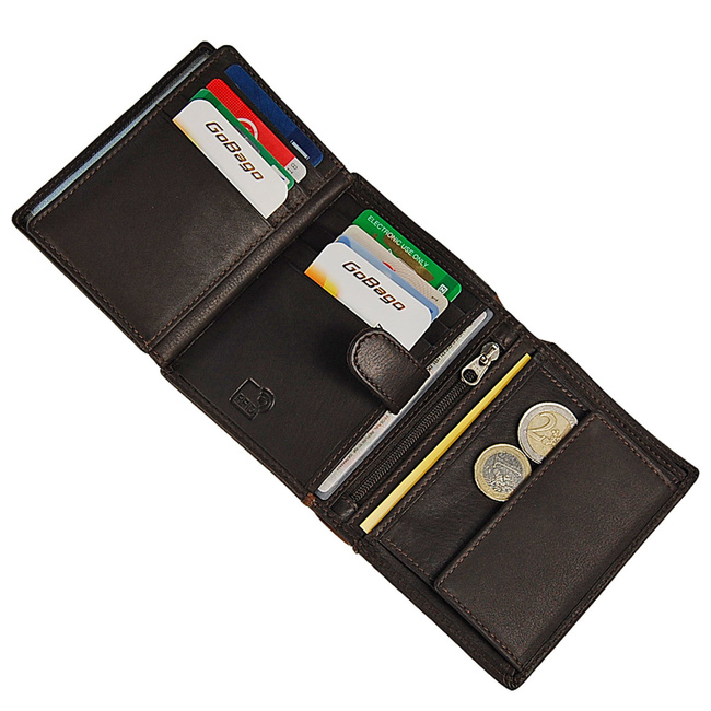 Portfel Męski skórzany RFID 60951 BRANCO