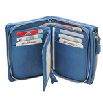 Portfel Damski  skórzany RFID 62352 BRANCO