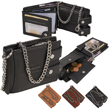 Portfel Motocyklisty skórzany 5647 WILD THINGS ONLY !!!