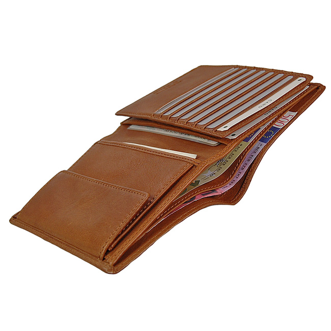 Portfel Męski Skórzany RFID 95627 BRANCO