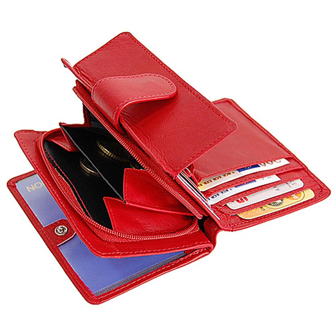 Portfel Damski Skórzany 227 BRANCO