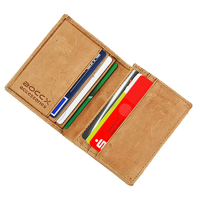 Portfel Męski mały skórzany 40026 BOCCX