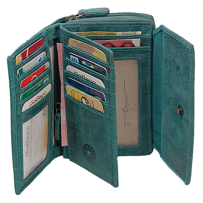 Portfel damski skórzany 9803 WILD THINGS ONLY!!!