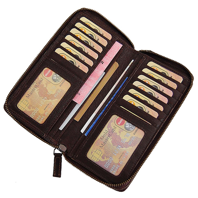 Portfel Damski Skórzany 70594 BRANCO