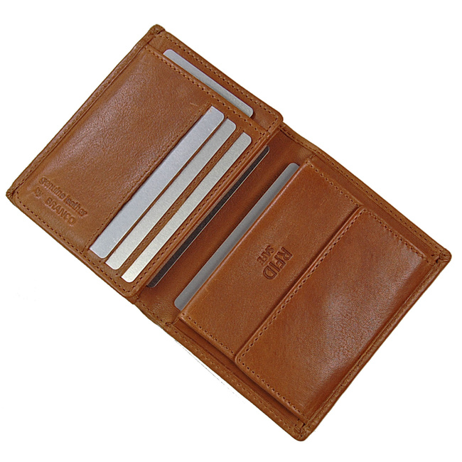 Portfel Męski skórzany RFID 95059  BRANCO 