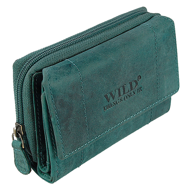 Portfel damski skórzany 9803 WILD THINGS ONLY!!!