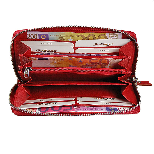 Portfel Damski Skórzany RFID 62593 BRANCO