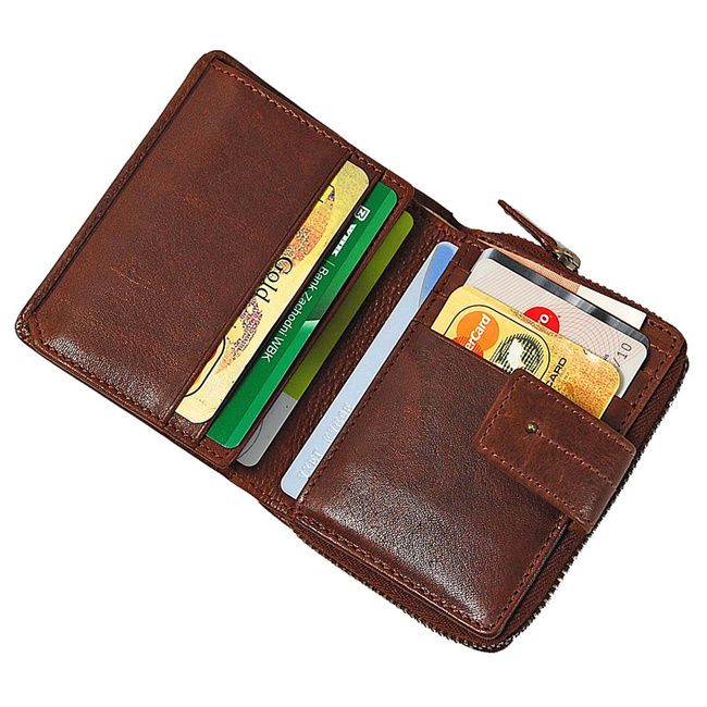 Portfel Damski skórzany 35669  BRANCO