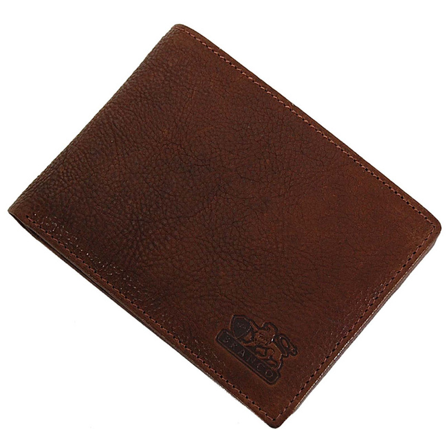 BRANCO Portfel Męski 35358 Skóra naturalna