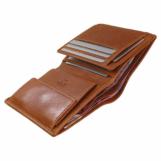 Portfel Męski skórzany RFID 95059  BRANCO 