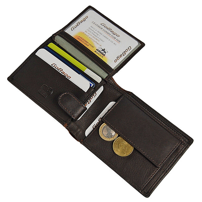 Portfel Męski skórzany z ochroną RFID 60943 BRANCO