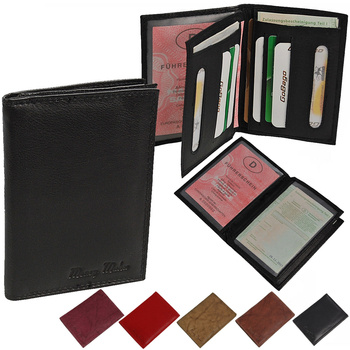 Etui na dokumenty skórzane 12128 Money Maker