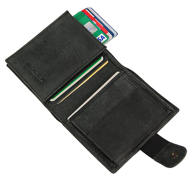 Portfel Męski skórzany 40029 RFID BOCCX
