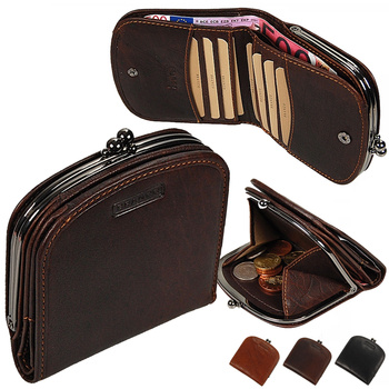 Portmonetka Damska skórzana 16771 BRANCO