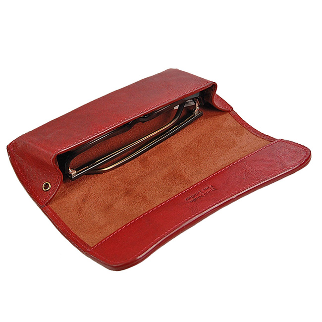 Etui na okulary 51407 Skórzane BRANCO