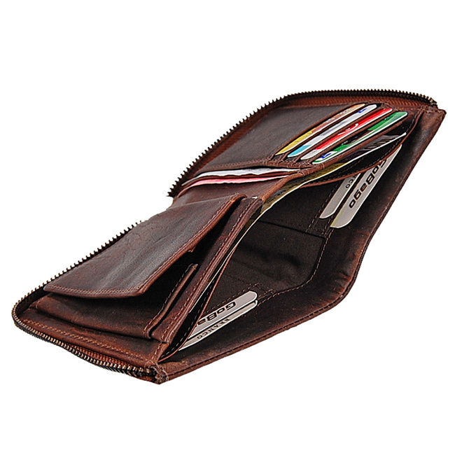 Portfel Męski skórzany RFID 61007 BRANCO 