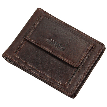 BRANCO Mały Portfel Męski 16749  Skóra naturalna