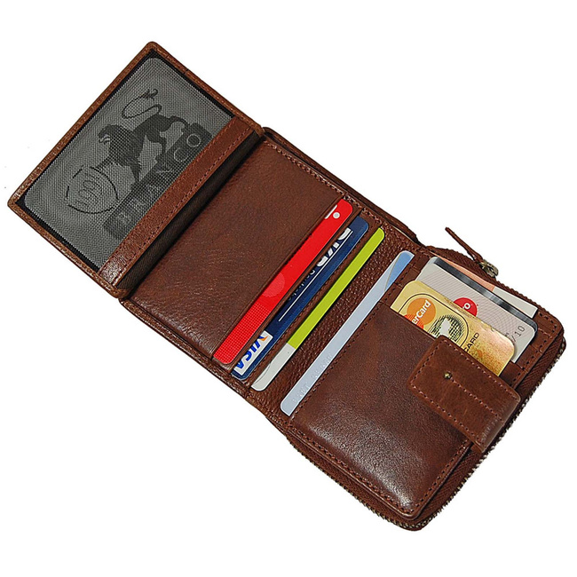 Portfel Damski skórzany 35669  BRANCO