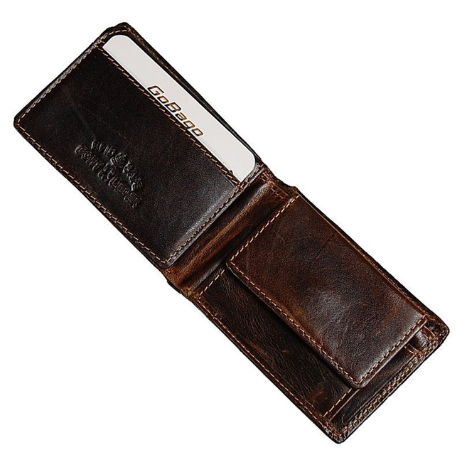 Portfel Męski skórzany 5538 J. Jones z blokadą RFID