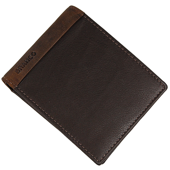 Portfel Męski skórzany z ochroną RFID 60943 BRANCO