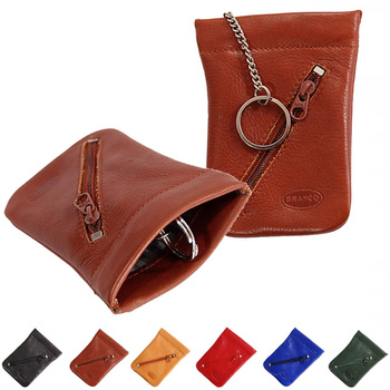 Etui na Klucze skórzane 011 BRANCO