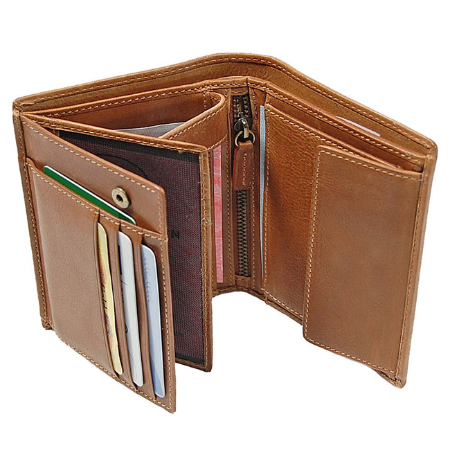 Portfel Męski skórzany 35369 BRANCO