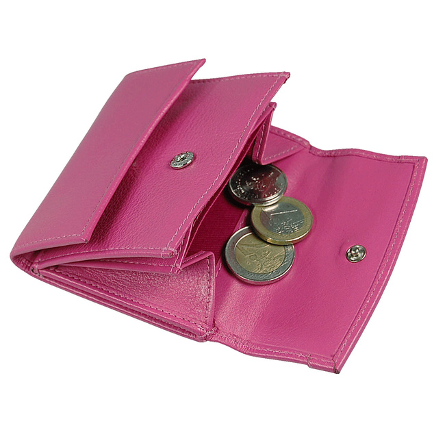 Portfel  skórzany mały 91109 RFID BRANCO