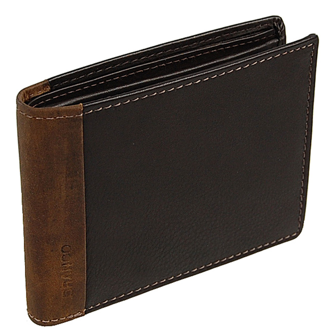 Portfel Męski skórzany RFID 60945 BRANCO