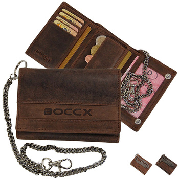 Portfel Motocyklisty skórzany 40023 BOCCX