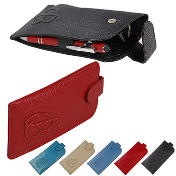 Etui na okulary skórzane 62238 BRANCO