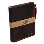 Portfel Męski skórzany RFID 61007 BRANCO 