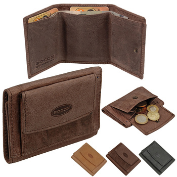 Portfel Męski Mini skórzany 40025 BOCCX