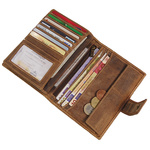  Portfel Męski skórzany Paszport RFID 5494r J.Jones