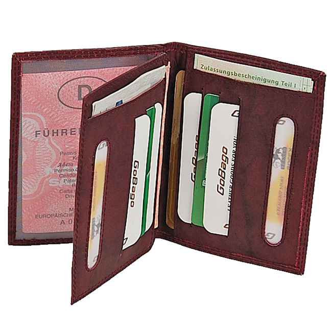 Etui na dokumenty skórzane 12128 Money Maker 