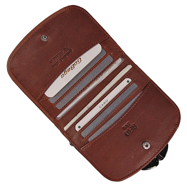Portfel skórzany RFID 95771 BRANCO