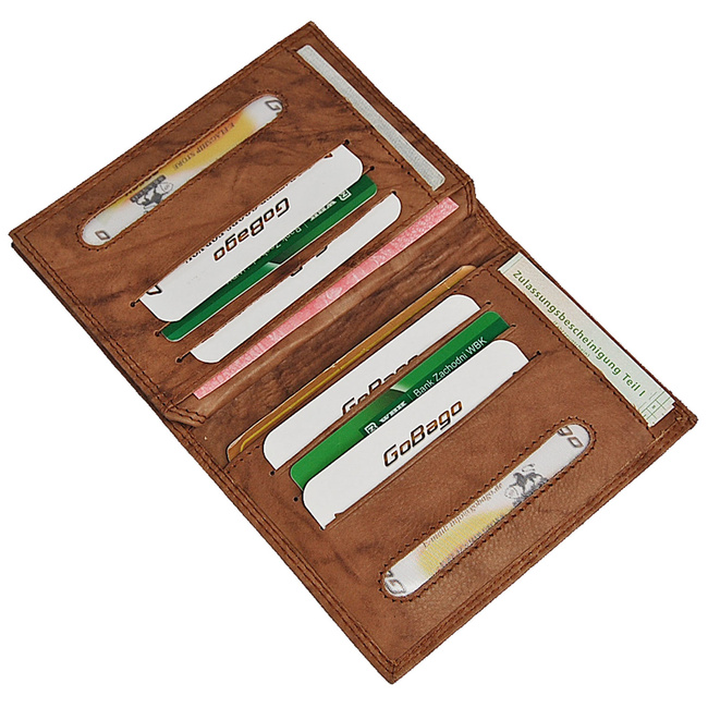 Etui na dokumenty skórzane 12128 Money Maker 