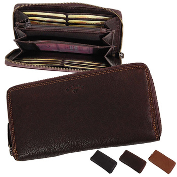 Portfel Damski Skórzany 70593 BRANCO