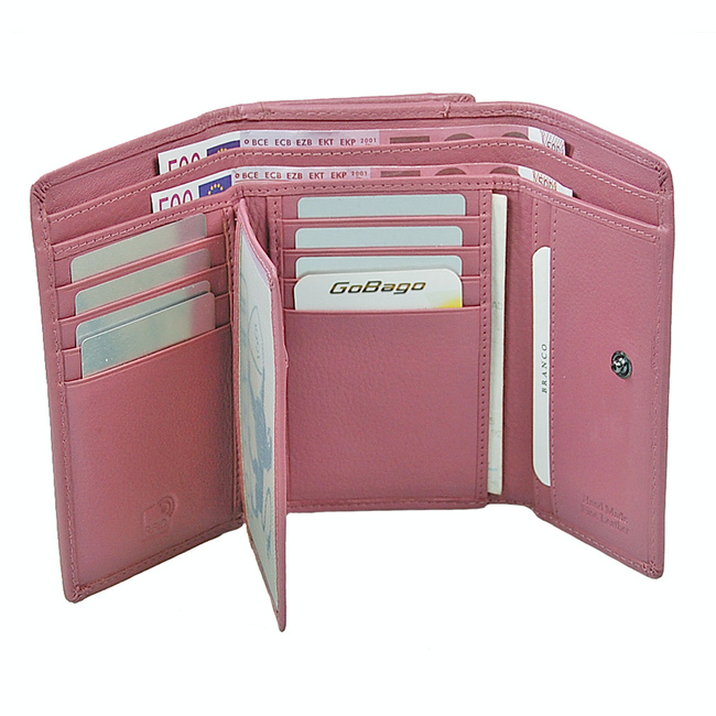 Portfel Damski skórzany 64270 BRANCO RFID