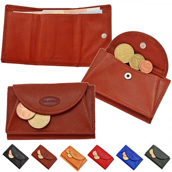 Portfel Mały skórzany 105 BRANCO