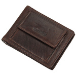 BRANCO Mały Portfel Męski 16749 Skóra naturalna