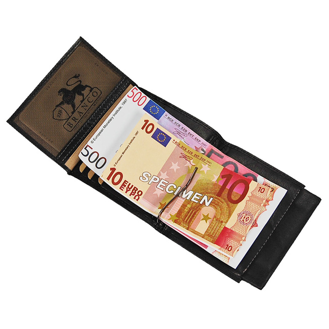 BRANCO Mały Portfel Męski 16795 skórzany