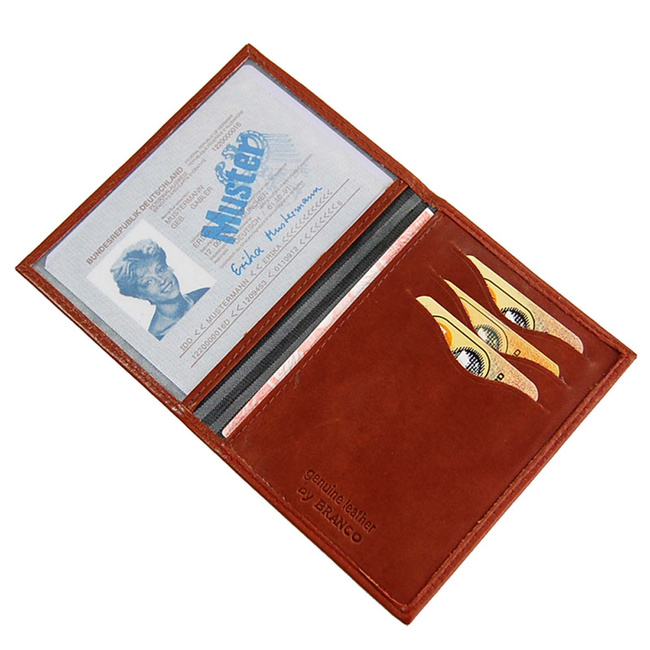 Etui na Dokumenty skórzane 301 BRANCO