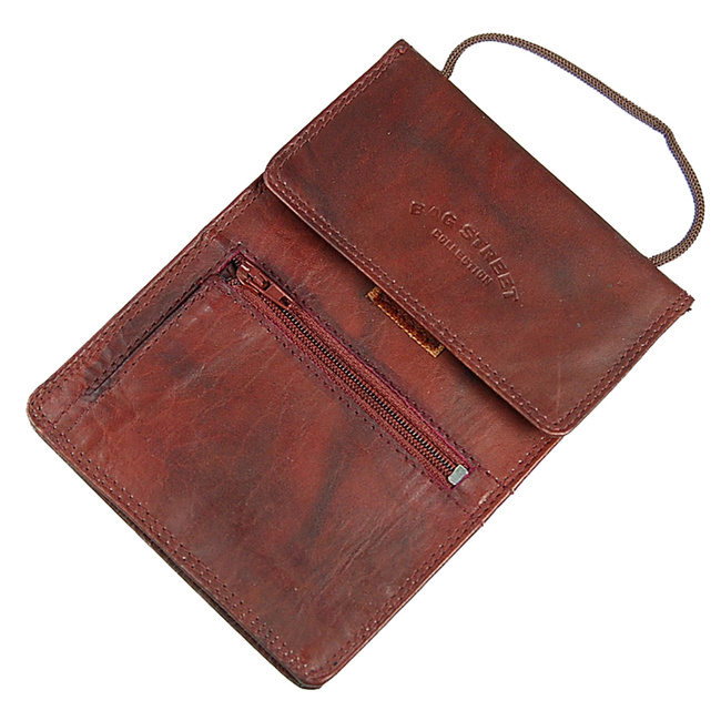  Portfel na Szyję skórzany 5401 Bag Street   