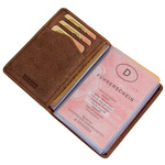 Etui na Dokumenty skórzane 48784 BRANCO