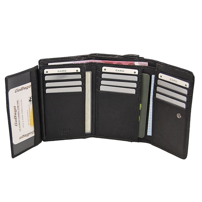 Portfel Damski skórzany RFID  95372 BRANCO 