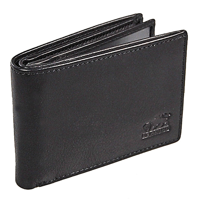 Portfel mały skórzany RFID  95322 BRANCO