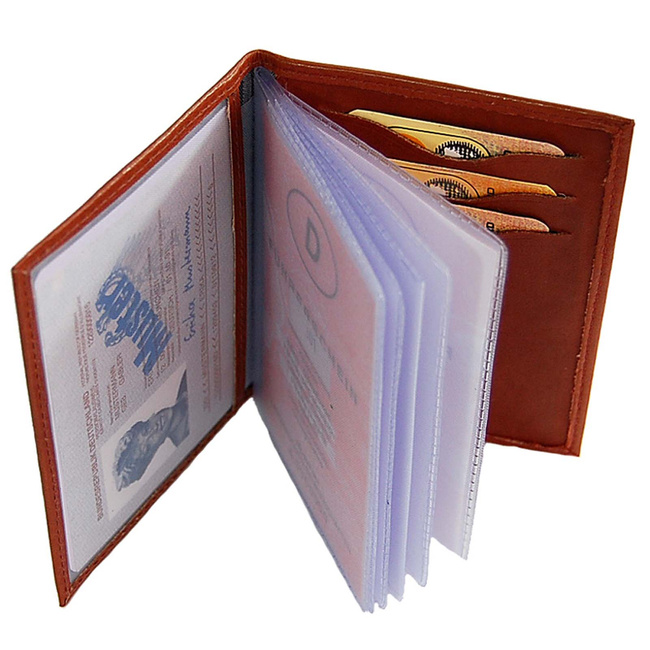 Etui na Dokumenty skórzane 301 BRANCO