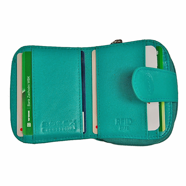 Portfel Damski skórzany RFID 70031 BOCCX 