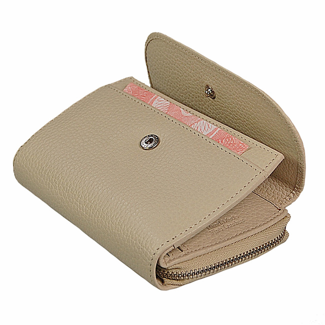Portfel Damski  skórzany RFID 62555 BRANCO